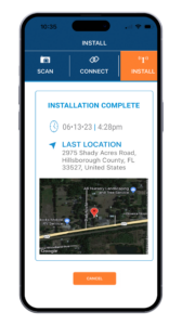 iGotcha GPS - Mobile App - Install Step 3 Installation Complete