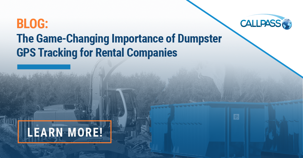 The GameChanging Importance of Dumpster GPS Tracking for Rental
